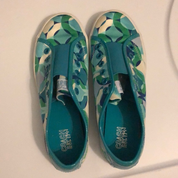 Coach Sneakers Size 7 - Picture 1 of 4